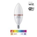 Philips 40-Watt Equivalent B12 LED Smart Wi-Fi Color Changing E12 Base 6500 (K) Light Bulb - 1 Pack