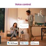 Philips 65-Watt Equivalent BR30 LED Smart Wi-Fi Tunable White Light Bulb Powered by WiZ with Bluetooth - 1 Pack