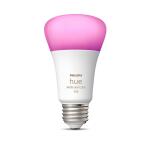 Philips Hue 75-Watt Equivalent A19 Smart LED Color Changing Light Bulb with Bluetooth - 1 Pack