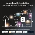 Philips Hue 75-Watt Equivalent A19 Smart LED Color Changing Light Bulb with Bluetooth - 1 Pack