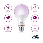 Philips 100-Watt Equivalent A21 LED Smart Wi-Fi Color Changing 2700 (K) Light Bulb (1-Pack)