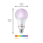 Philips 150-Watt Equivalent A23 LED Dimmable Smart WiFi Connected LED Light Bulb - 1 Pack