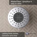 KOHLER Daisyfield Eclusive 6-Spray Patterns with 1.75 GPM 4.94 in. Wall Mount Fixed Shower Head, Polished Chrome