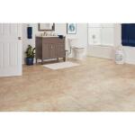 TrafficMasterPortland Stone Beige 18 in. x 18 in. Glazed Ceramic Floor and Wall Tile (17.44 sq. ft./case) (PT011818HD1PV)