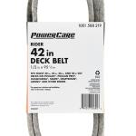 PowercareDeck Belt for 42 in. cut Craftsman, Husqvarna, Poulan mowers, Replaces OEM Numbers 144959, 532144959 (PCR9697)