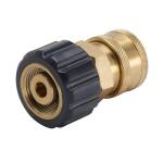 Powercare 3/8 in. Female Quick-Connect x M22 Connector for Pressure Washer (AP31030B)