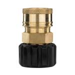 Powercare 3/8 in. Female Quick-Connect x M22 Connector for Pressure Washer (AP31030B)