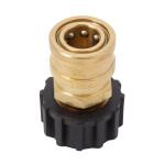 Powercare 3/8 in. Female Quick-Connect x M22 Connector for Pressure Washer (AP31030B)