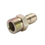 Powercare 3/8 Inch Male Quick-Connect x Male M22 Connector for Pressure Washer