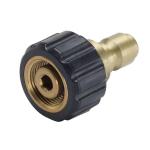 Powercare Female M22 x 3/8 Inch Male Quick-Connect Connector for Pressure Washer (AP31040B)