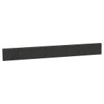 MSIPremium Black Double Beveled 6 in. x 72 in. Polished Granite Threshold Floor Tile Trim (6 ln. ft./Each) (SILL-PBLK6X72)