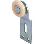 Prime-LineWardrobe Door Front Roller Assembly, 1 in., Convex Nylon Roller (2-pack) (N 6512)