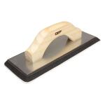 (10070QEP4 in. x 10.5 in. XL Non-Stick Gum Rubber Grout Float with Wood Handle )