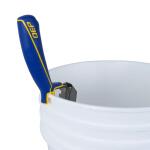 QEP1/4 in. x 1/4 in. x 1/4 in. Comfort Grip Square-Notch Margin Flooring Trowel with Bucket Hook (42114)