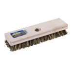 Quickie Professional Deck Scrub Brush with Wood Block (223TCNRM)