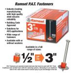 Ramset 2 in. Drive Pins (100-Pack) (00780)