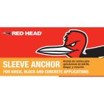 Red Head3/8 in. x 3 in. Hex-Head Sleeve Anchors (15-Pack) (11013)