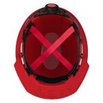 MilwaukeeBOLT Red Type 1 Class E Front Brim Non-Vented Hard Hat with 4 Point Ratcheting Suspension (48-73-1108)