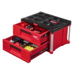 MilwaukeePACKOUT 22 in. 2-Drawer Tool Box with Metal Reinforced Corners (48-22-8442)