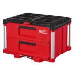 MilwaukeePACKOUT 22 in. 2-Drawer Tool Box with Metal Reinforced Corners (48-22-8442)