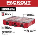 MilwaukeePACKOUT 11-Compartment Impact Resistant Portable Small Parts Organizer (48-22-8430)