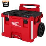 Milwaukee PACKOUT 22 in. Rolling Modular Tool Box Low Profile Handle (48-22-8427)