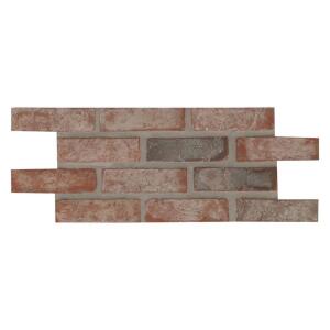 MSIRed Noble 10.5 in. x 28 in. Textured Clay Brick Look Mesh-Mounted Mosaic Tile (8.7 sq. ft./Case) (CLABI-NORED2X7)