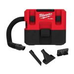 MilwaukeeM12 FUEL 12-Volt Lithium-Ion Cordless 1.6 Gal. Wet/Dry Vacuum (Vacuum-Only) (0960-20)