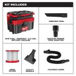 Milwaukee M18 FUEL PACKOUT 18-Volt Lithium-Ion Cordless 2.5 Gal. Wet/Dry Vacuum (Vacuum-Only) (0970-20)