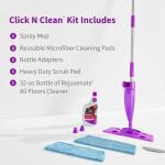 Rejuvenate Multi-Surface Click n Clean Mop with Duster and Sprayer (RJCLICKMOP1)