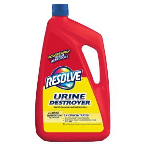 Resolve 96 oz. Pet Urine Destroyer and Odor Remover Carpet Steam Cleaner (19200-03907)