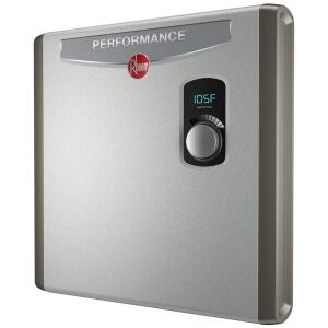 Rheem Performance 27 kW 5.27 GPM 240-Volt Self-Modulating Electric Tankless Water Heater (RETEX-27)