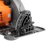 RIDGID 18V Brushless Cordless 7 1/4 InchRear Handle Circular Saw Kit with 8.0 Ah MAX Output Battery, 18V Charger, Bag