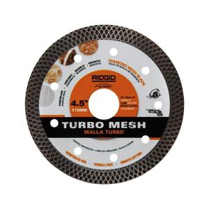 RIDGID Continuous Rim Blade with Mesh Rim 4.5 in.