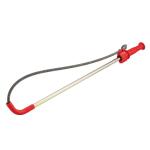 RIDGID K-3 Ultra Flexible Toilet Auger with Unclogging 3 ft. Snake and Integrated Bulb Head, Plumbing Toilet Snake for Drain (59787)