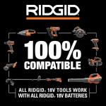 RIDGID18V Cordless Hybrid LED Panel Light (Tool Only) (R8698B)