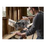 RIDGID 15 Amp 10 Inch Corded Dual Bevel Miter Saw with LED Cut Line Indicator