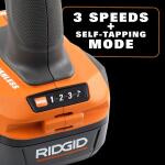 RIDGID 18V SubCompact Brushless 2-Tool Combo Kit with Drill/Driver, Impact Driver, (2) 2.0 Ah Batteries, Charger, and Tool Bag (R97801)