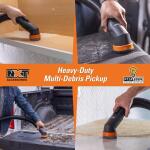 RIDGID2-1/2 in. NXT Max Rotating Dusting Brush Shoe Kit with Rubber, Soft, Inner Bristles for RIDGID NXT Wet Dry Vacuums (SK0100)