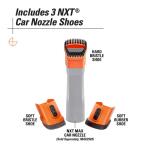 (SK0300)RIDGID2-1/2 in. NXT Max Car Nozzle Shoe Kit Attachments with Hard, Soft and Rubber Bristles for RIDGID NXT Wet Dry Vacuums 