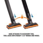 RIDGID 2-1/2 in. NXT Max Utility Nozzle Shoe Kit Attachments with Hard, Soft and Rubber Bristles for RIDGID NXT Wet Dry Vacuums (SK0900)