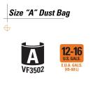 RIDGID Wet High-Efficiency Dry Pick-Up Bags, Dry 12-16 Gallon Shop Vacs, Size A (2-Pack) (VF3502)