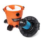 RIDGID Fine Dust Pleated Paper Wet Dry Vacuum Shop Vac Filter Replacement for Most 5-16 Gallon RIDGID Shop Vacs - 1 Pack (VF5000)