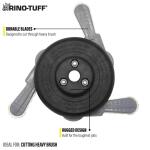 Rino-Tuff Universal Fit Brush Cutter Replacement Head for Straight Shaft String Grass Trimmer Part (16231)