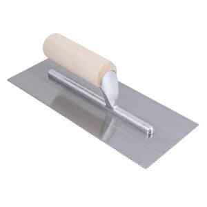 ROBERTS1/16 in. x 1/16 in. x/1/16 in. Square Notch Pro Vinyl Flooring Trowel with Wood Handle (49768)