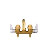 Glacier Bay2-Handle Laundry Faucet in Rough Brass (4211N-0001)