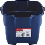 Rubbermaid 3-3/4 Gal. Plastic Bucket, Royal Blue, Roughneck (FG287100ROYBL)