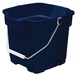 Rubbermaid 3-3/4 Gal. Plastic Bucket, Royal Blue, Roughneck (FG287100ROYBL)