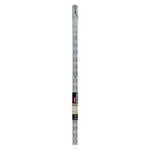 RubbermaidFasttrack Garage Track System Upright 25 in. Wall Mounted Storage and Organization System for Home/Garage (1784365)