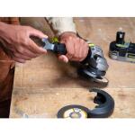 RYOBI ONE+ HP 18V Brushless Cordless 4-1/2 in. Angle Grinder (Tool Only) (PBLAG02B)